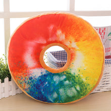Soft Plush Pillow Stuffed Seat Pad Sweet Donut Foods Cushion Cover Case Toys