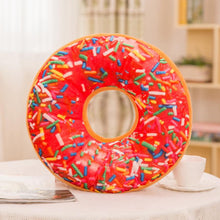 Soft Plush Pillow Stuffed Seat Pad Sweet Donut Foods Cushion Cover Case Toys