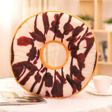 Soft Plush Pillow Stuffed Seat Pad Sweet Donut Foods Cushion Cover Case Toys