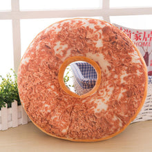 Soft Plush Pillow Stuffed Seat Pad Sweet Donut Foods Cushion Cover Case Toys